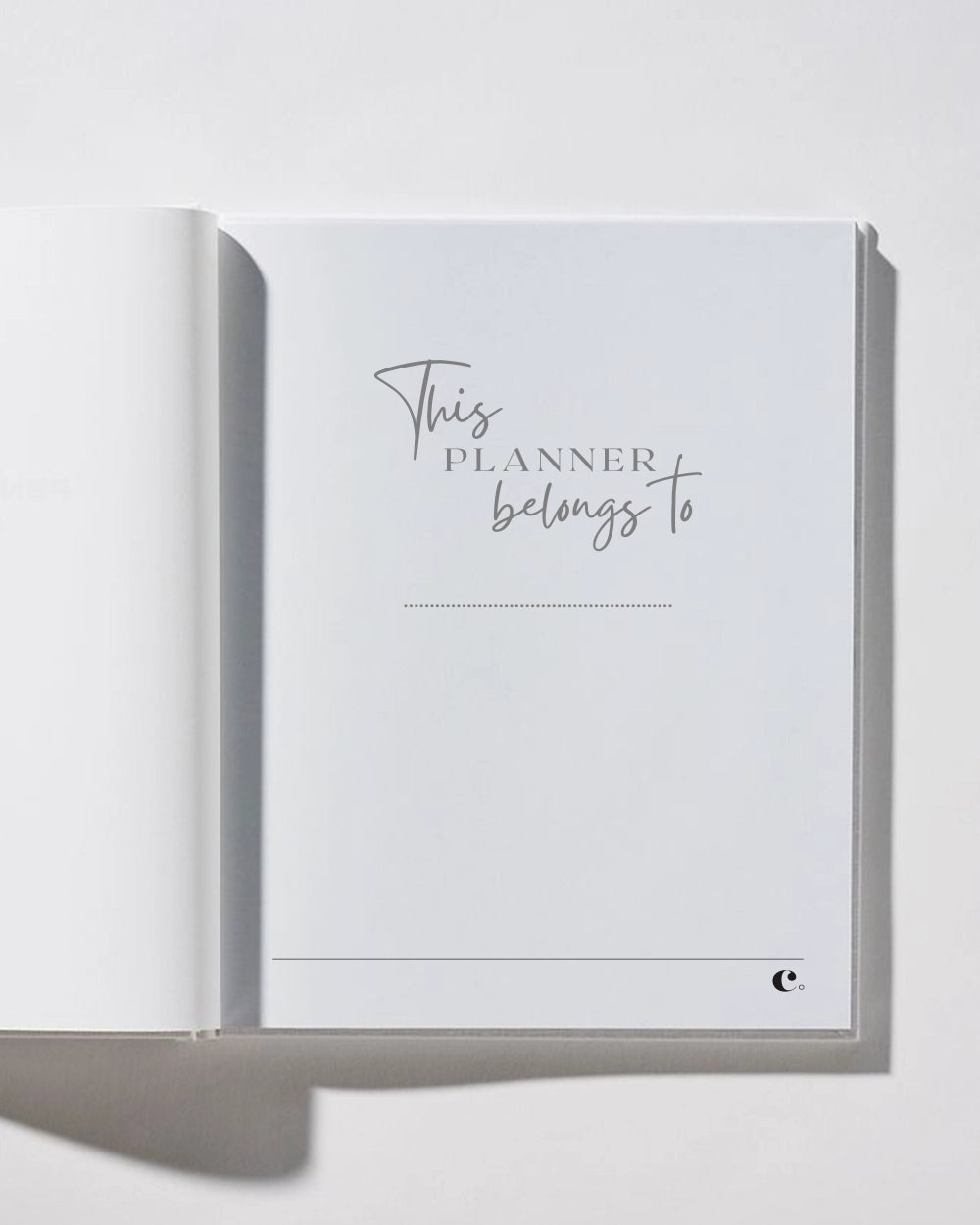 Undated Yearly Planner