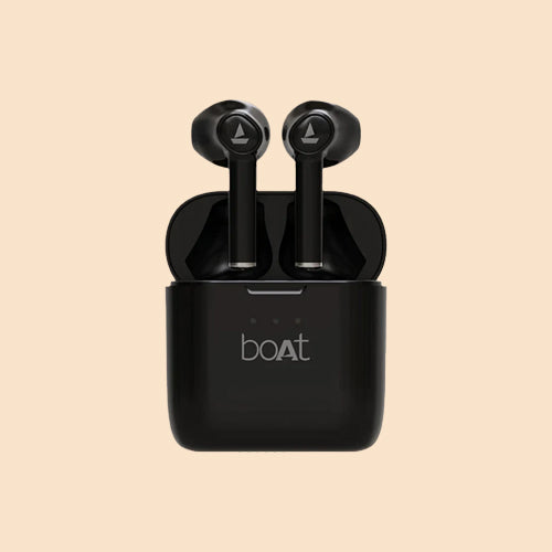 Boat Airdopes Earbuds- 131 (Black) - Main Image