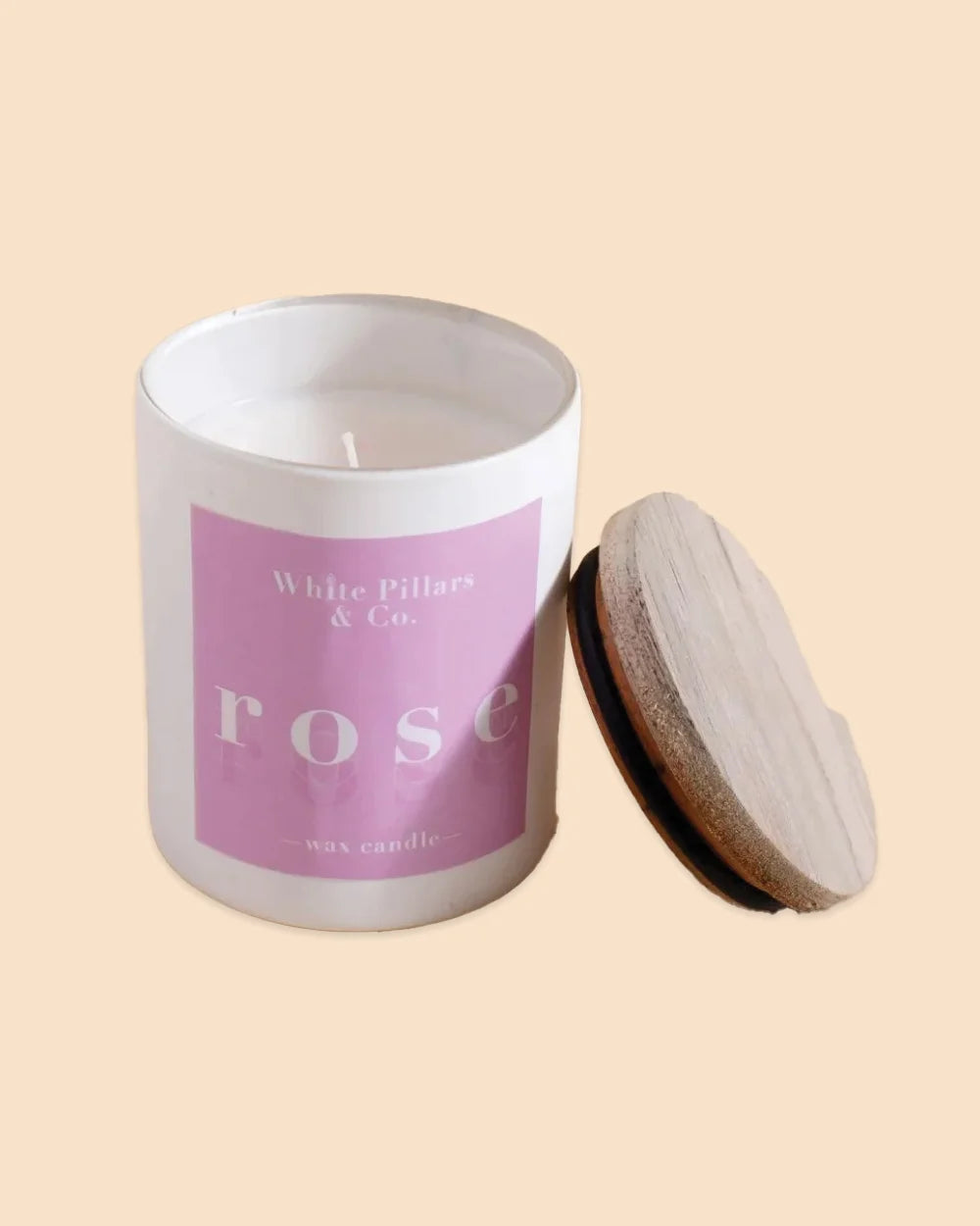 White Pillar & Co Scented Candles