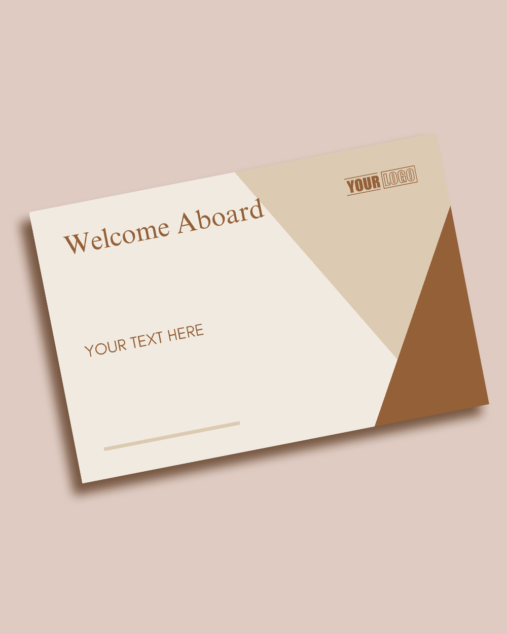 Welcome Aboard