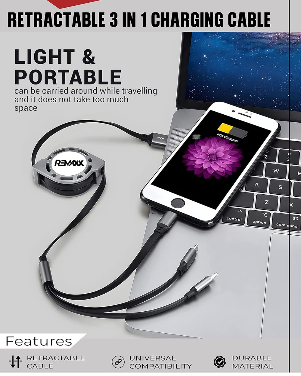 3 In One Charging Cable