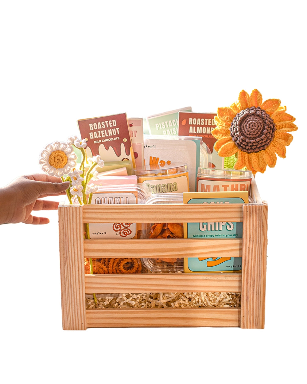 Sunflower Picnic Basket