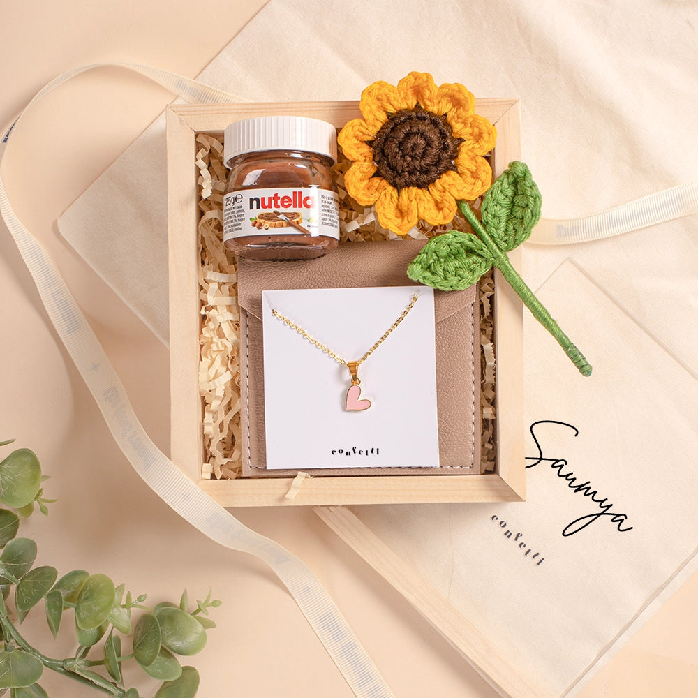 Sunflower & Sweet Charm Box