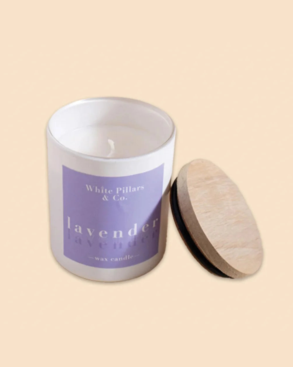 White Pillar & Co Scented Candles