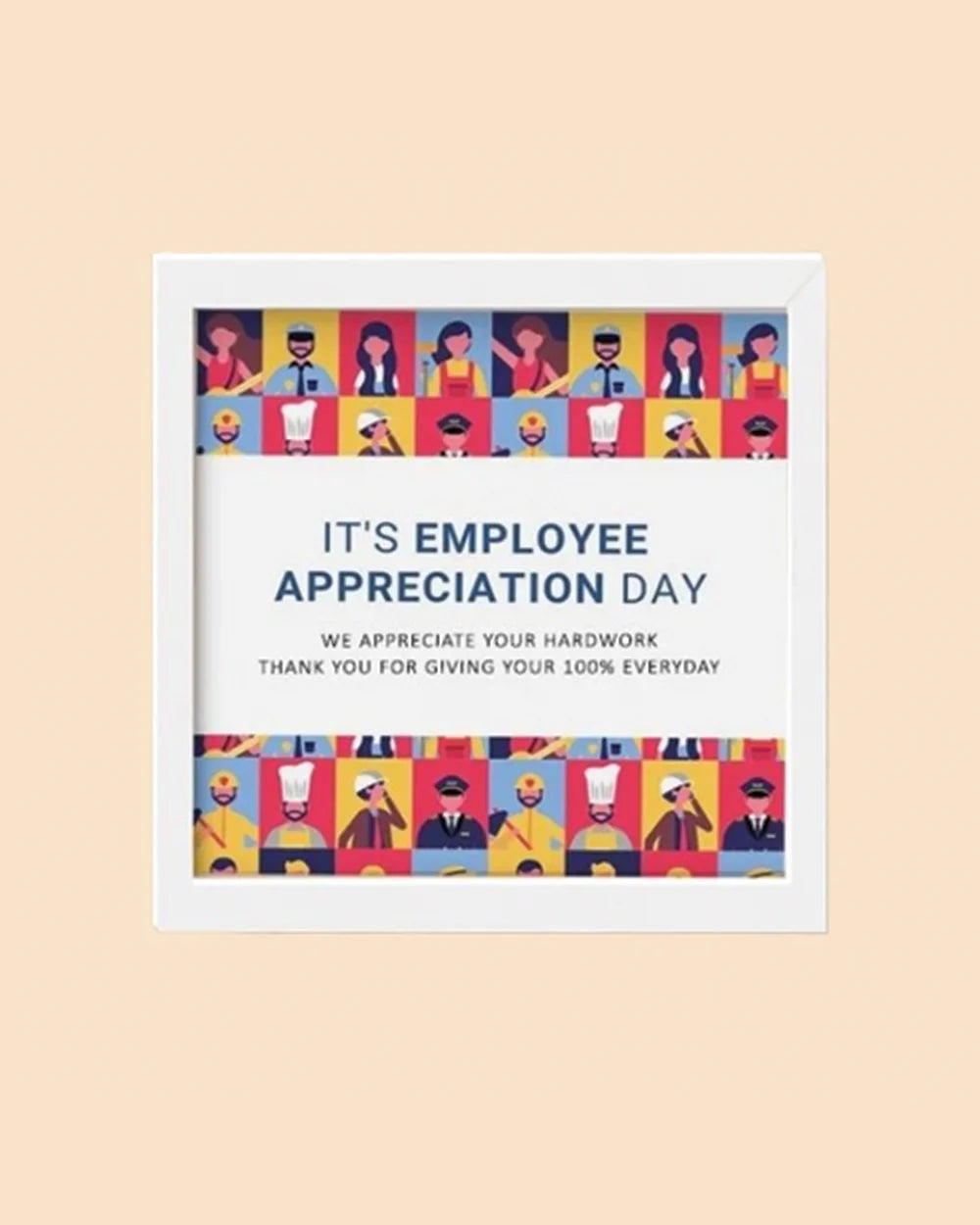 Photo/ Message Frame ( 5 X 5 Inch )