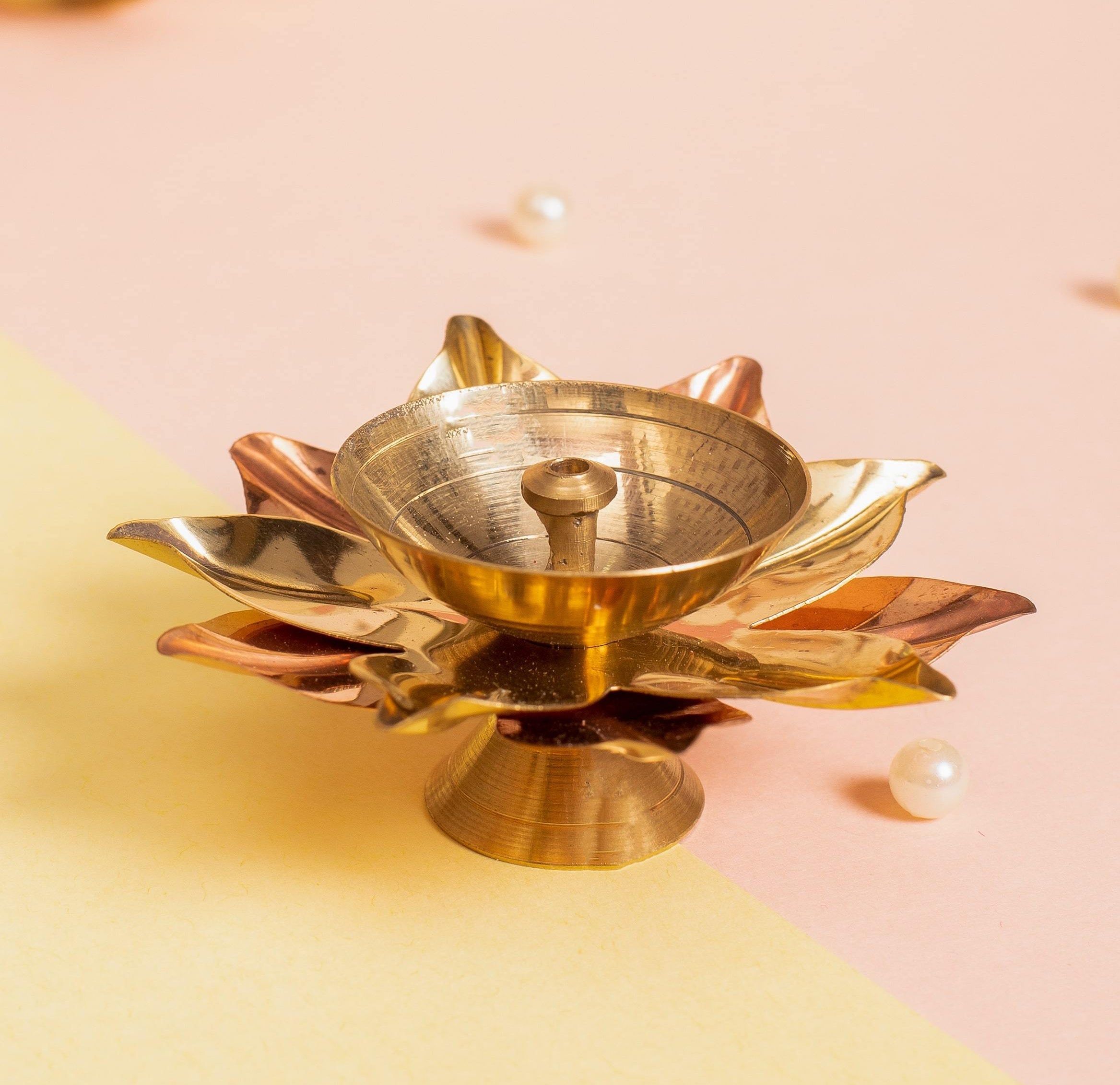 Brass Kamal Diya