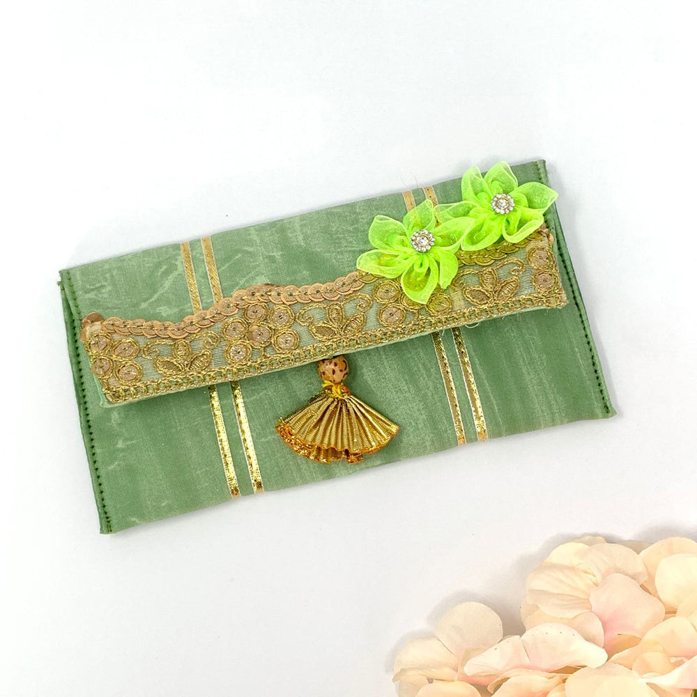 Green Cloth Envelope